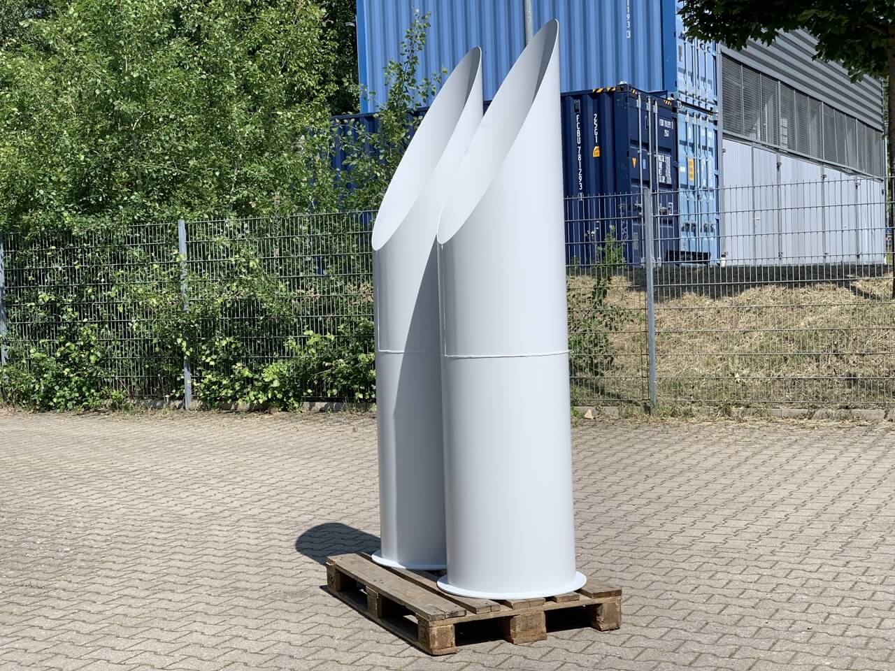 Ausblasstutzen DN 500